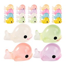 24 Pcs Mini Resin Dolphin