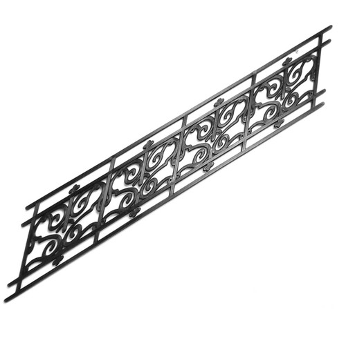 Plastic angled stair rail - angled,