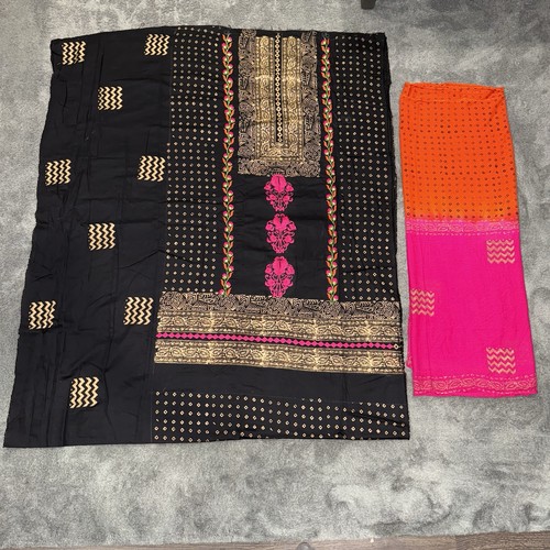 Black punjabi indian suit - indian,