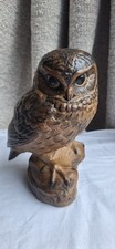 Vintage Large Poole Pottery Owl 18cm Barbara Linley-Adams - Free Postage