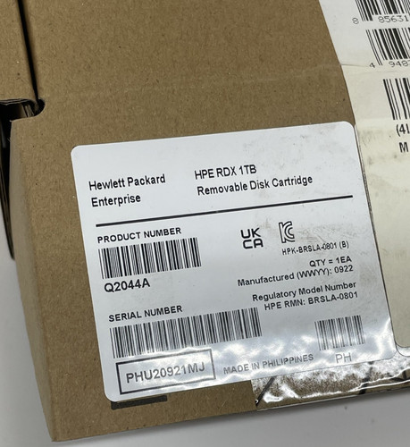 Hewlett packard hpe rdx 1tb - hpe,