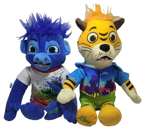 George monkey rory tiger - george,
