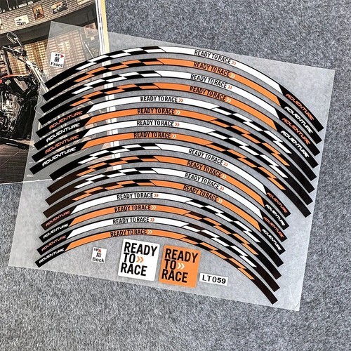 Reflective motorcycle wheel - reflective,