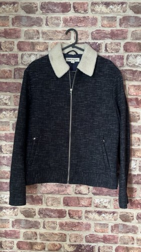 Reiss 1971 wool blend grey - wool,