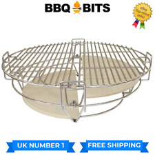 Fits Kamado BBQ 22"Divide And Conquer Unit Universal Multi-Level Cooking System
