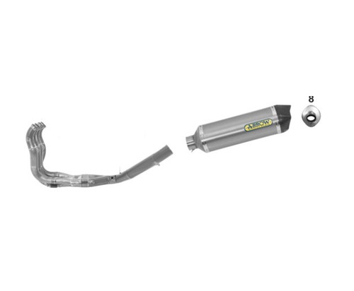 Arrow full exhaust carbon - arrow,