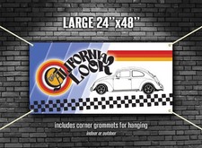 Cal Look VW Hot VWs Garage Art