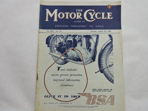 August 7th 1947 the motor - 1947,