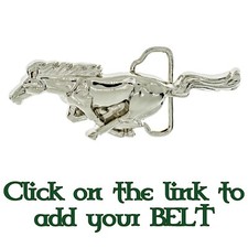 Galloping Mustang Horse Metal