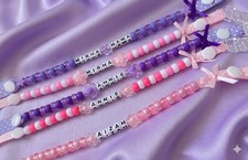 Personalised Baby Dummy Clips