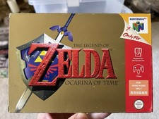 Legend Of Zelda Ocarina Of Time Nintendo 64 Hong Kong Version Boxed Complete N64