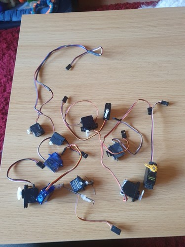 Assorted micro servos - assorted,