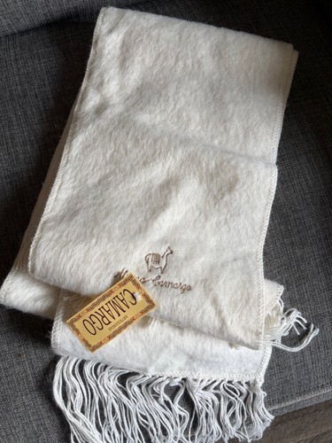 Alpaca camargo ivory scarf - alpaca,