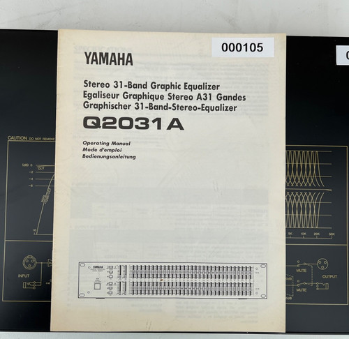 Yamaha graphic equalizer model - yamaha,