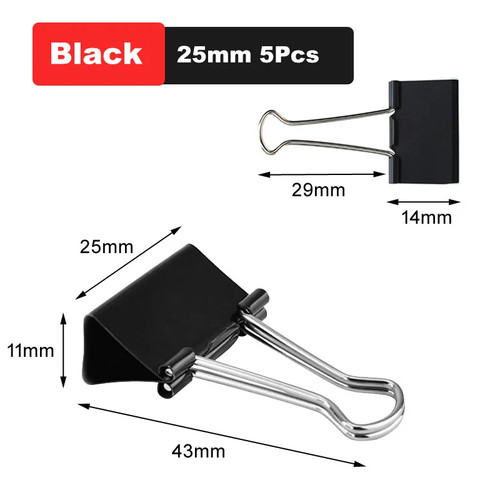 Bulldog foldback clips metal - foldback,