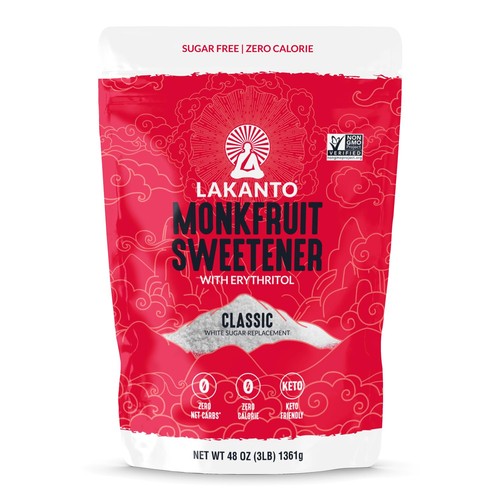 Monk fruit sweetener with - monk,