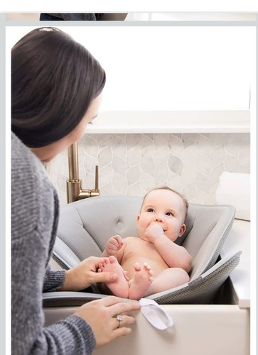 Sink bather for baby bath - bather, mat