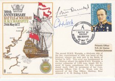 Rare Admiral Dunlop signed