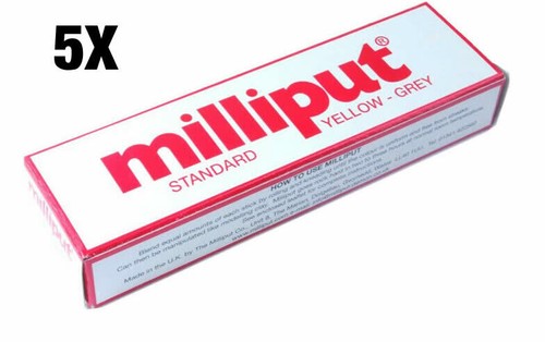 Milliput standard yellow - 5x,