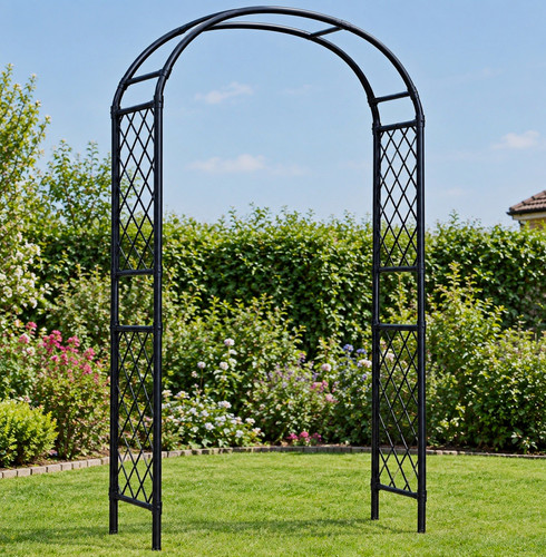 Garvee metal garden arch - garden,