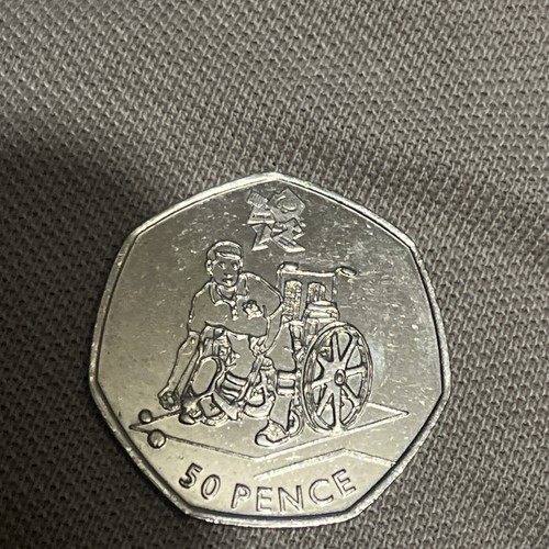 Olympic 50p 2011 boccia - olympic,