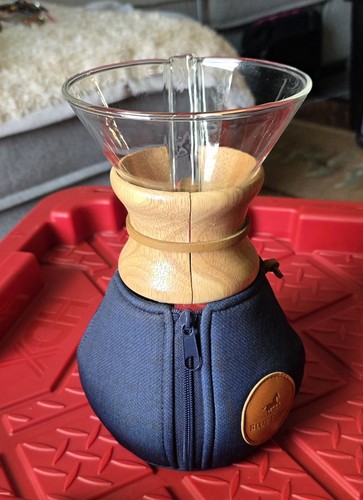 Glass coffee carafe - coffee, with