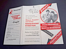 1941 sept. LEIPZIG program CRYSTAL PALACE VARIETY circus acts