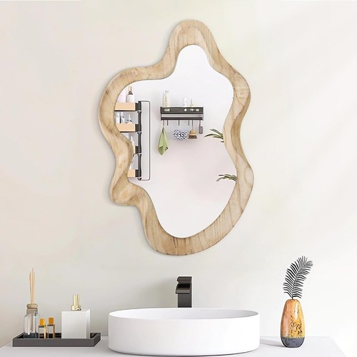 Large asymmetrical wall mirror - large,