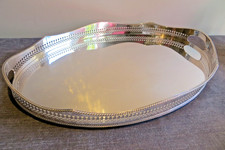 LARGE ANTIQUE SHEFFIELD SILVER