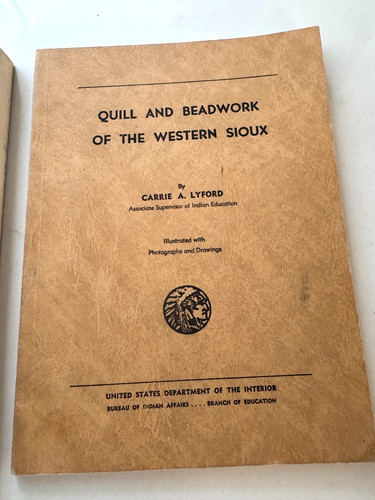Quill and beadwork - beadwork, the