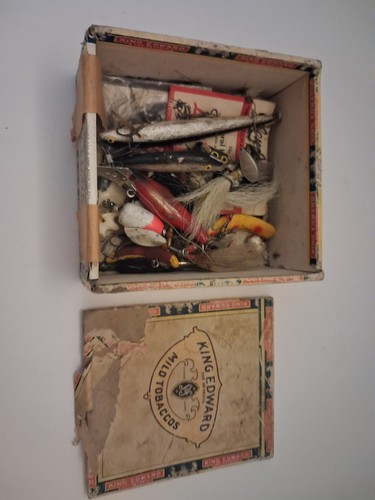 Vintage antique fishing - fishing, lures