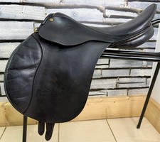 16” MW Elico/Paul Jones Pony GP/Jump Saddle - Black