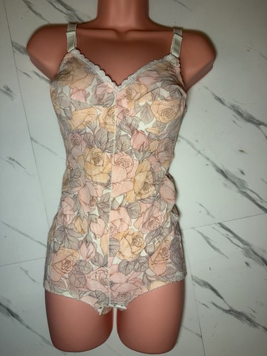 Vintage floral shapewear - vintage,