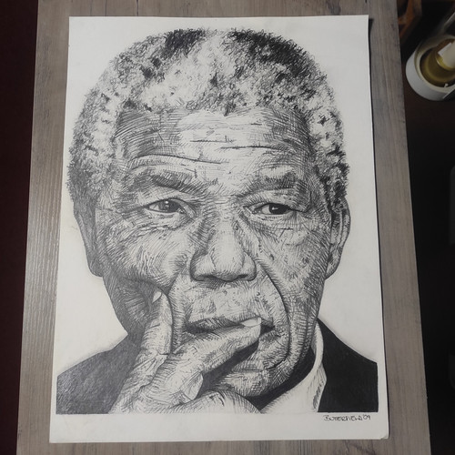 Graphite portrait artist - graphite,