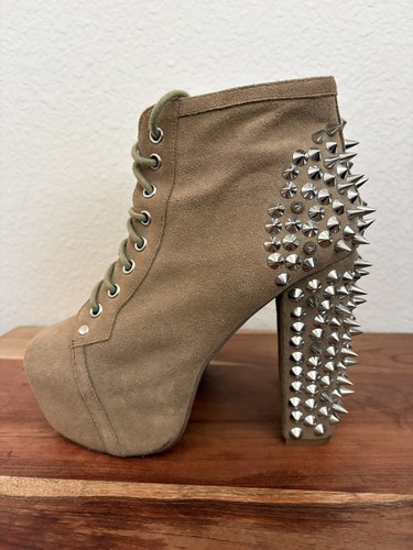 Jeffrey campbell tan suede - campbell,