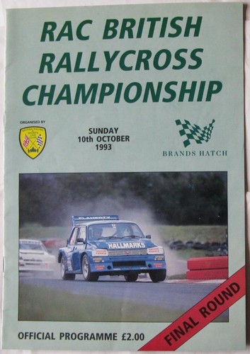 Brands hatch oct 1993 - brands,