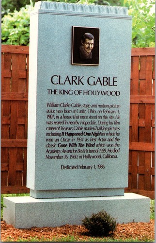Clark gable memorial - gable,