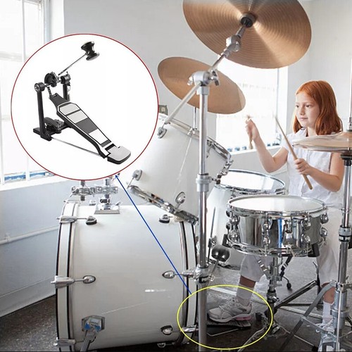 Single kick drum - drum, pedal