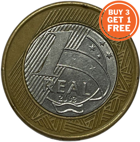 Brazilian real coin - 1,