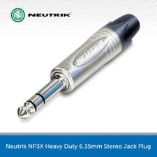 Neutrik NP3X 1/4" Stereo Jack