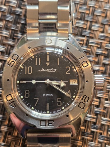 Vostok steel bezel watch - vostok,