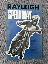 Rayleigh - Spring Open Championship Speedway Programme 29/04/72