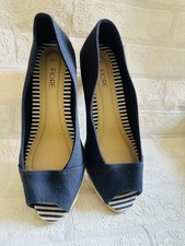 Nautical navy blue and stripe - navy,