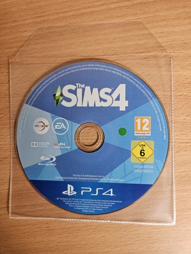 The sims disc only ps4 - sims,