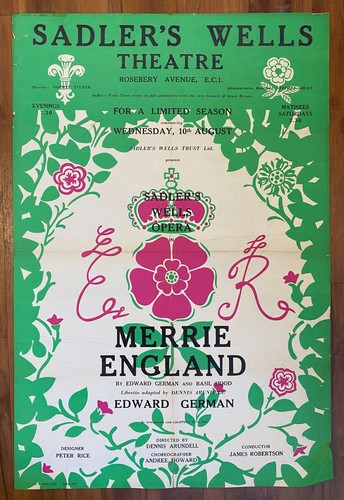 Merrie england sadlers - sadlers, wells
