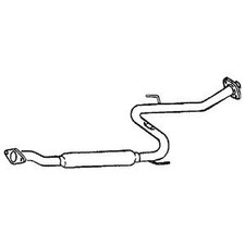 Centre Pipe & Silencer for