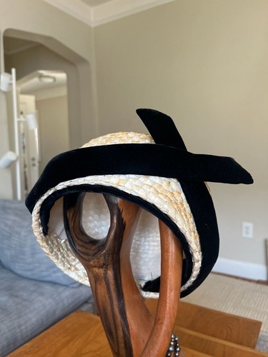 Vintage 1950s raffia straw - vintage,