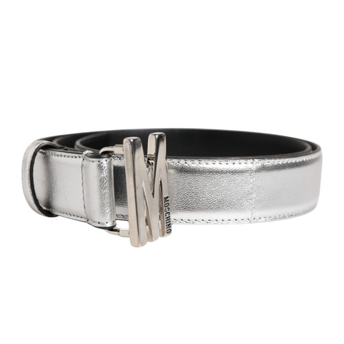 Moschino couture belt silver - moschino,