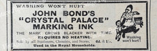 John Bond's Crystal Palace