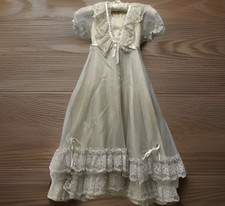 Vintage Lace Gown Dress Girls